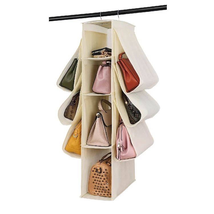 

Factory Hot Sell Hanging Storage Organizer Handbag Organizer Purse Bag, Various colors available