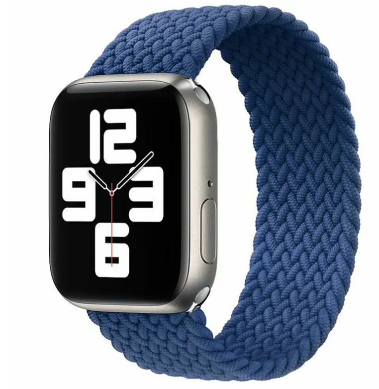 

New Braided Solo Loop Strap For Apple Watch Series 6 SE 5 4 Braided watch straps fabric watch wristbands gym, Optional