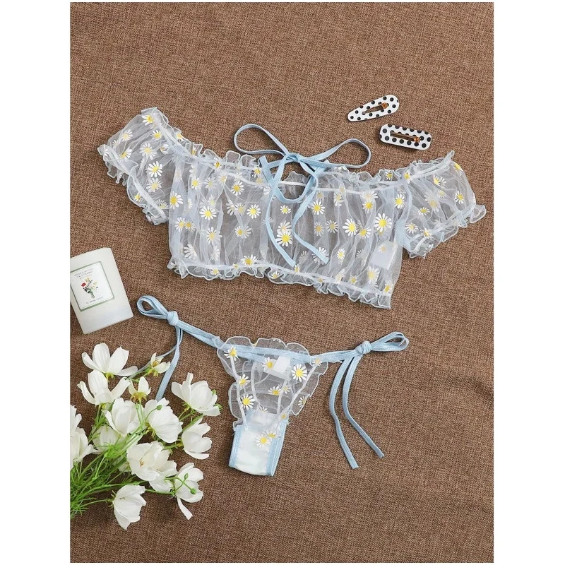 

Wholesale Transparent Sexy Valentines Day Lingerie Lace sexy lingerie sets fat wonem big sizes lingerie pajama sets