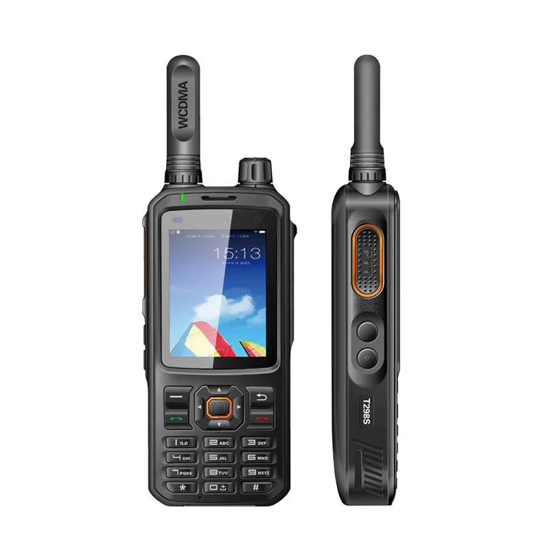 

Unlimited Range Network Blue tooth 3G WCDMA GSM internet SIM Card Walkie Talkie Two-Way Radio