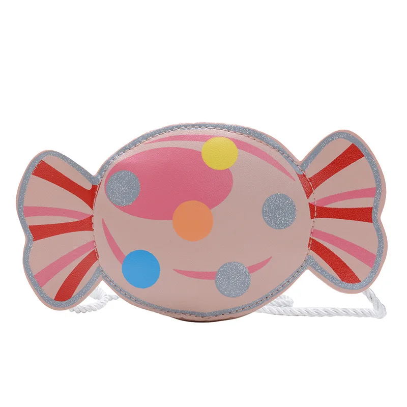 

kids Candy shape Crossbody Bag Girls Purse and Handbags children messenger bags, 4 colors
