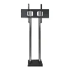 FS400BD VESA 600 x 400 30" - 65" TV Size Living Room Furniture Design Portable LCD LED Corner Moving TV Stand
