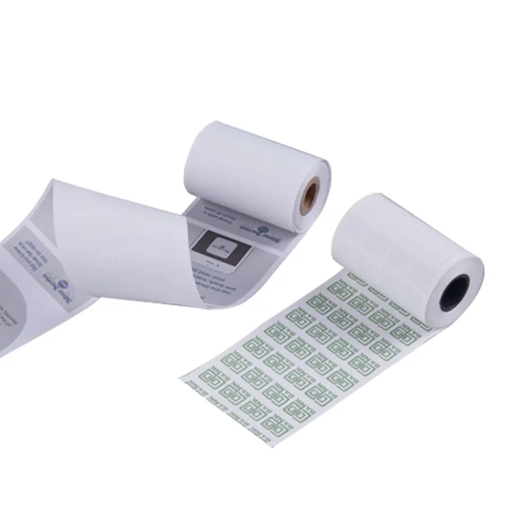 

Factory hot sale thermo paper roll supermarket receipt bill, Cmyk+pantone