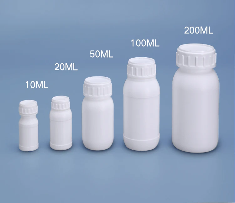 Hot Sale 20ML Plastic Bottles EVOH Material White Empty Dispense Bottle for Bait Packaging