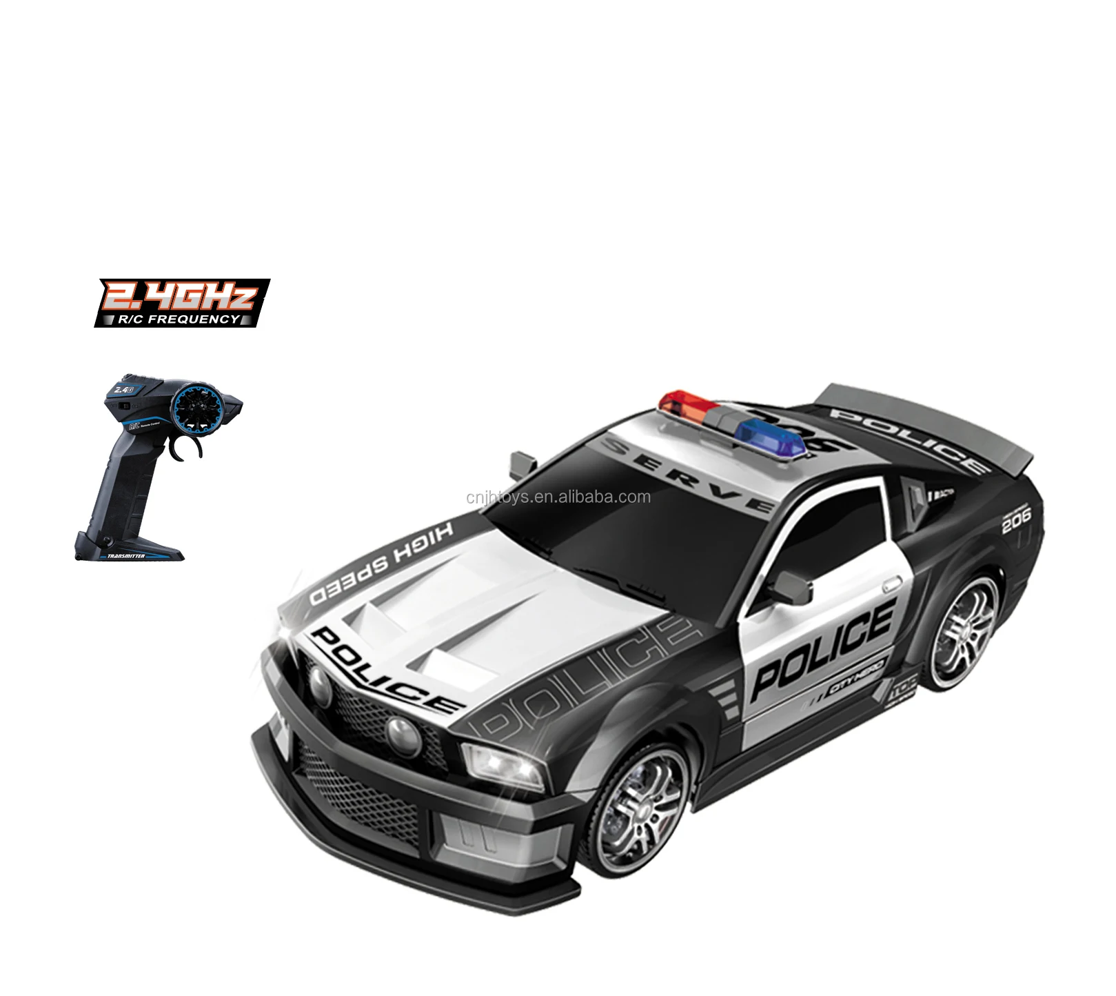 rc police car