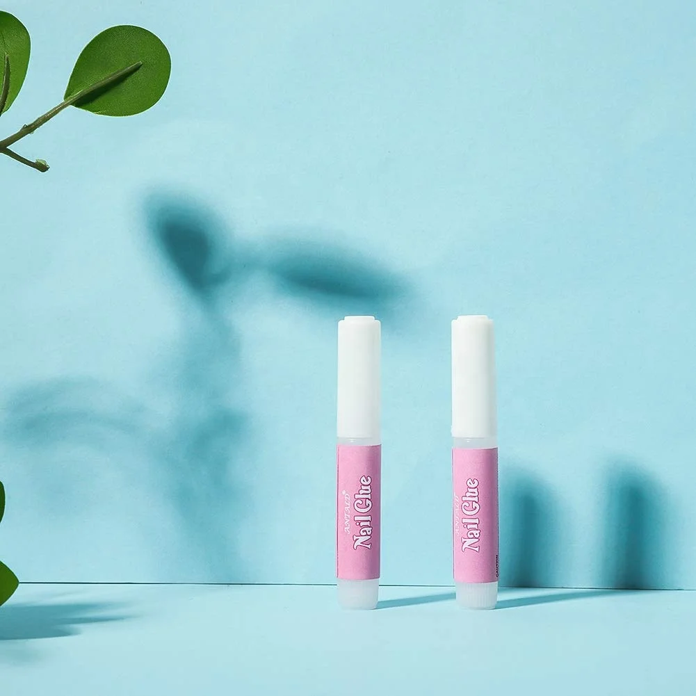 
Wholesale Mini Professional Private Label False Art Decoration Tips 2G Nail Glue 