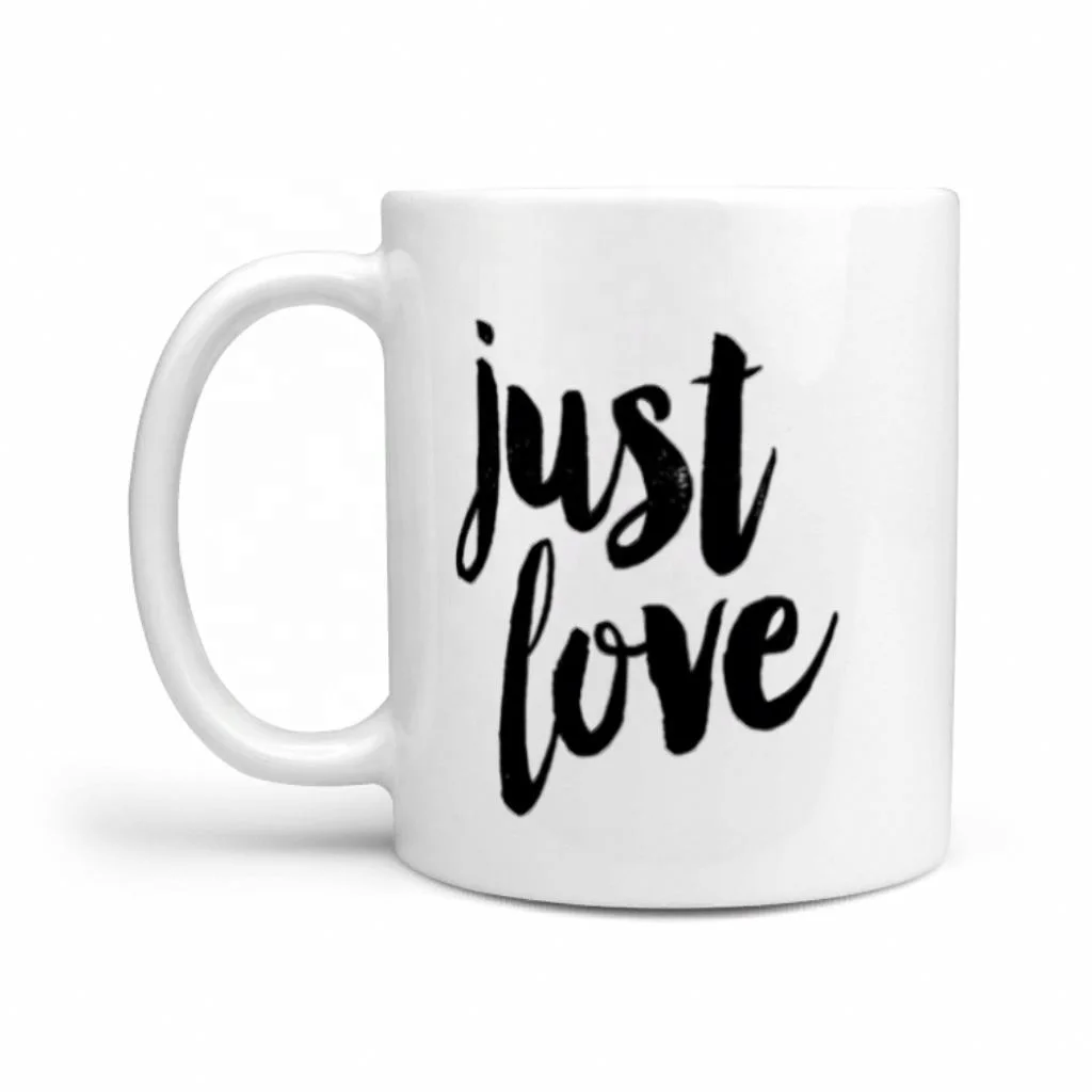 

2021 Coffee Mug Just Love Porcelain Mugs
