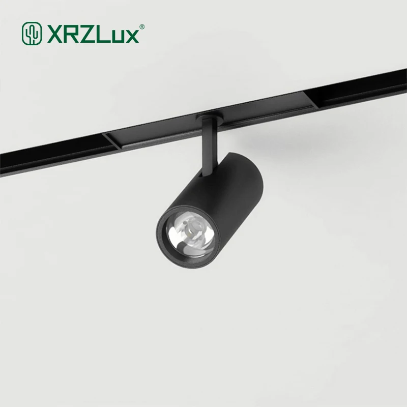 

XrzLux 8W COB Led Track Light Shop Focus Lamp Retail Spot Lighting Fixturs Spotlights Linear Magnetic Rail Track Light