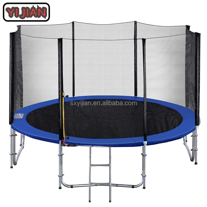 Yijian 12ft Outdoor Melompat Bed Trampoline Park Taman Trampolin Bungee Dengan Safety Net Buy Trampoline Park Melompat Trampolin Bungee Product On Alibaba Com