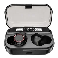 

X11 5.0 Earphones Stereo Noise Reduction LED display stereo touch control 4000 mAh large capacity True Wireless Earbuds