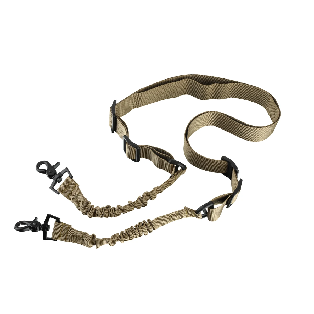 

Amomax Cytac Nylon Two Points Shotgun Rifle Gun Slings for shooting hunting, Black/coyote brown/od green