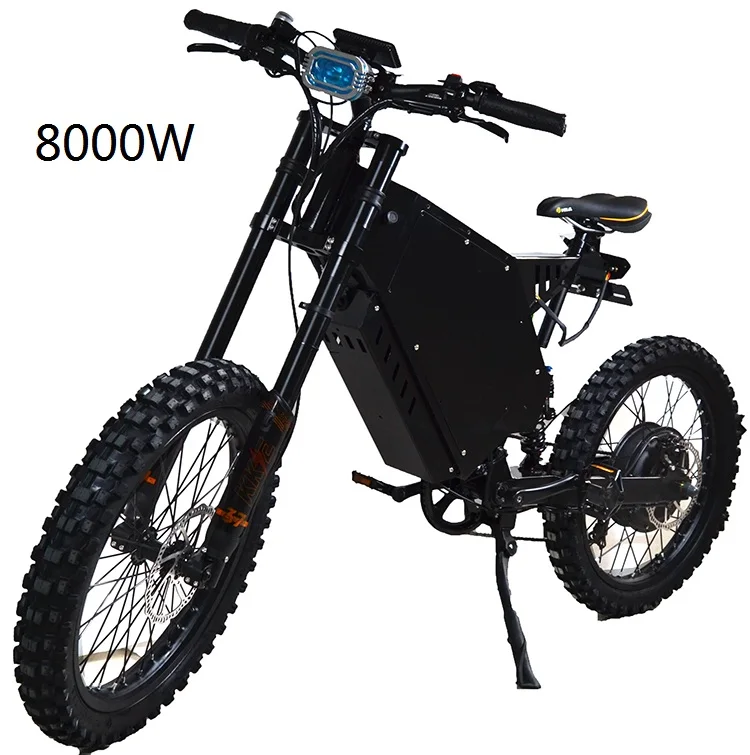 

Wholesales Manufacture High speed ebike enduro electric bicycle electric bike 100km/h 72v 8000w, Black,white,red have stock