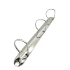 office supplies 3 hole ring binder presentation file clip to hold papers