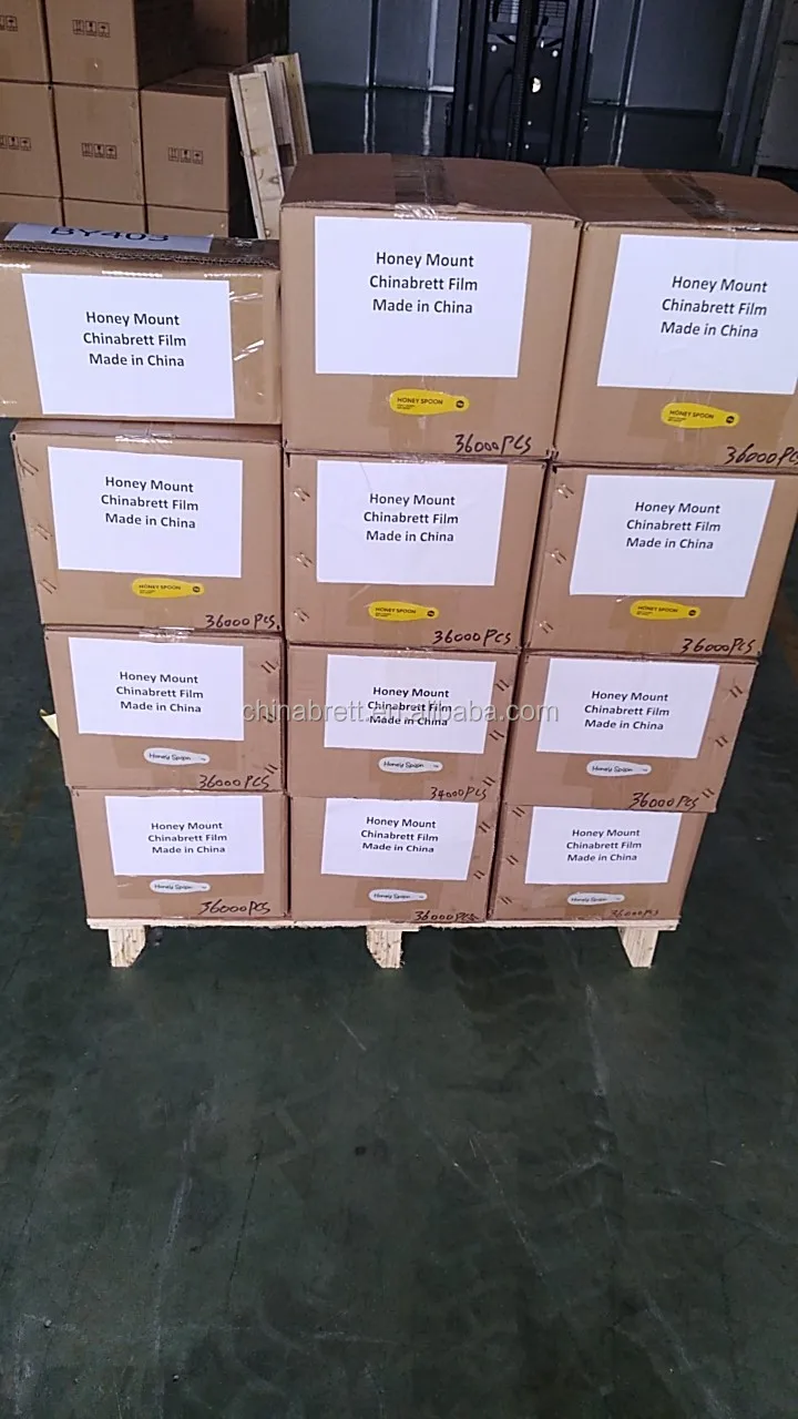 Honey Spoons Laminated package rolls plastic sachet bag