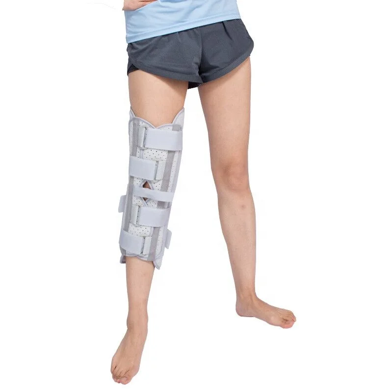 

Tri-Panel Knee Immobilizer Stabilizer for Recovery for Knee Fractures Instability ACL MCL Meniscus Tear Arthritis Displacement