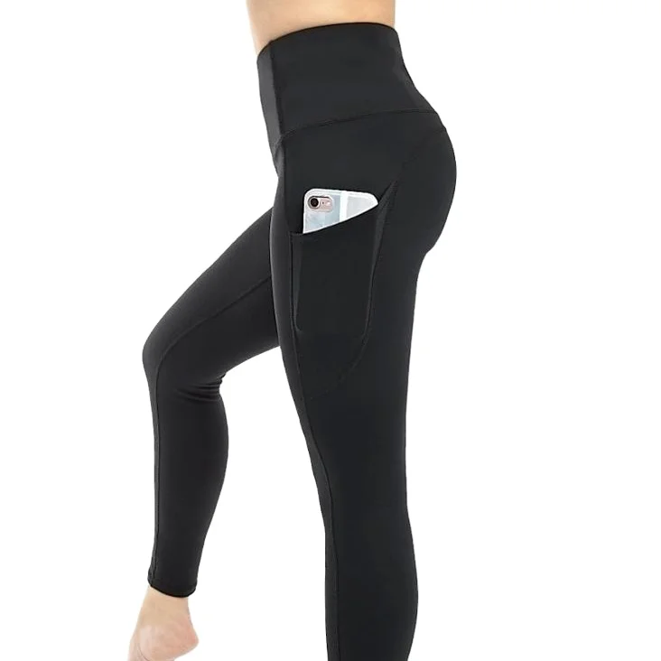 

2021 New Cargo Butt Lifting Private Label Legging Wholesale Tummy Control Workout Seasum Women High Waist Yoga Pants with Pocket, Customized colors