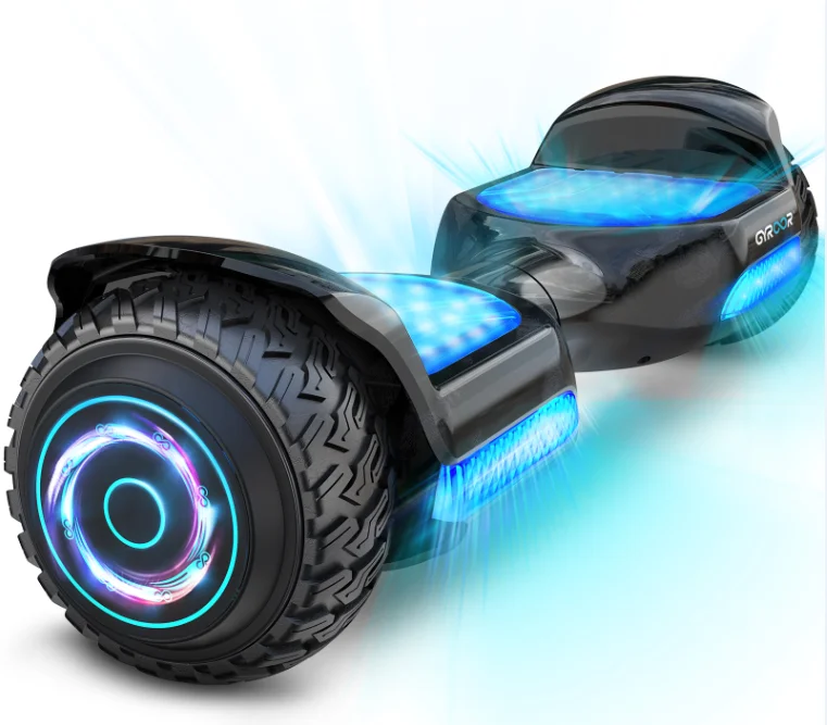 

Free Shipping Cheap Original 6.5'' 15 Polegadas Uwheel led light electric scooter Hoverboard with self balance, Black, silver, red, blue,