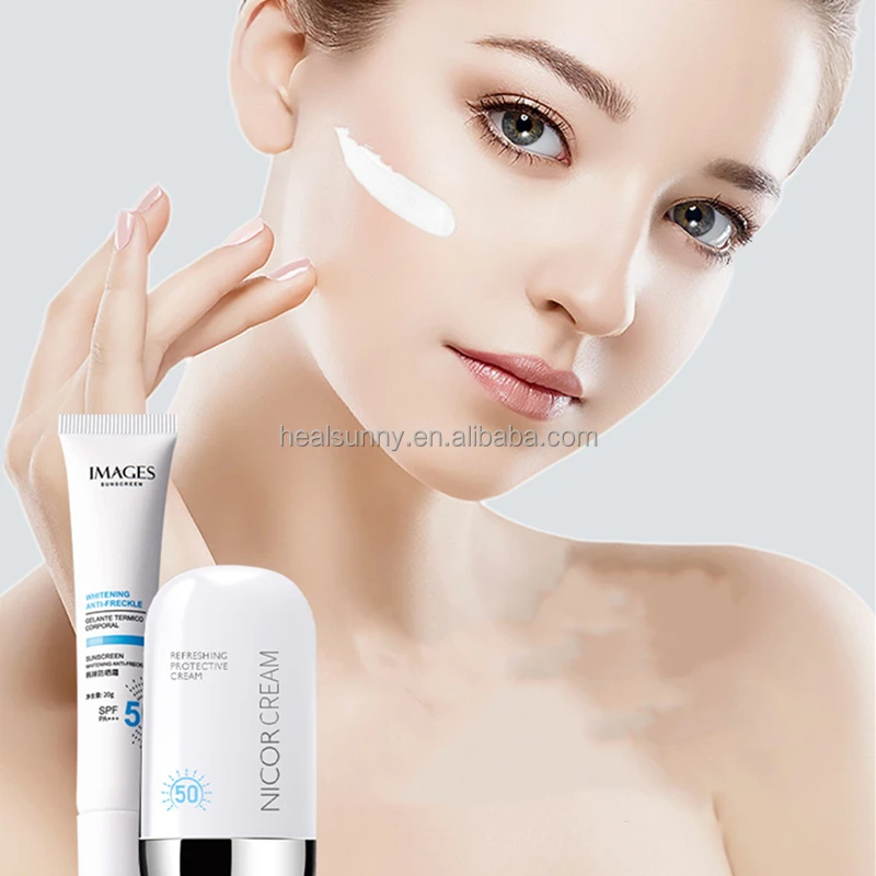 

Wholesale custom OEM Whitening Anti Aging SPF 50 Face oil Free Sun Lotion Uv Sunblock Cream Sunscreen