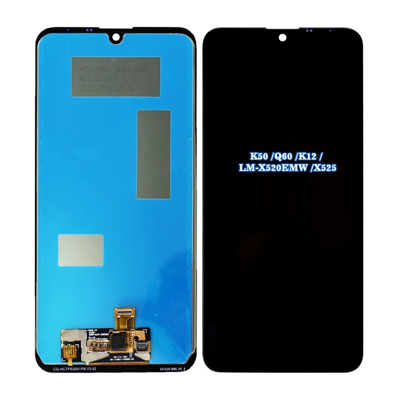 

IPS LCD Display Touch Screen Digitizer Assembly for LG K50 Q60 K12 prime LM-X520EMW X525