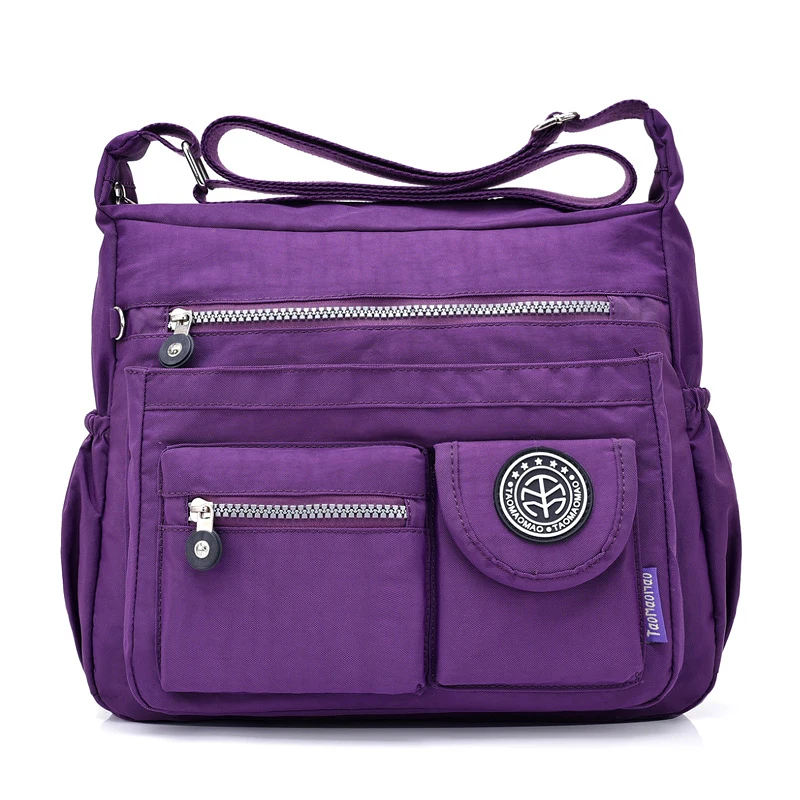 

Wholesale Fashion Waterproof Nylon Casual Women Handbag, Black
