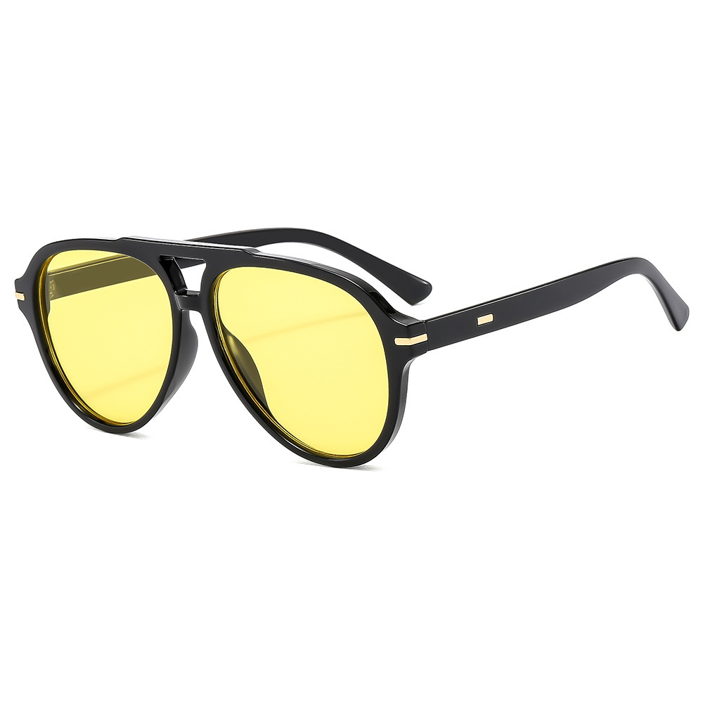 Luxury Oversized Aviation Sunglasses 2026 Women Men Square Frame Shades LOGO Custom Glasses Eyewear