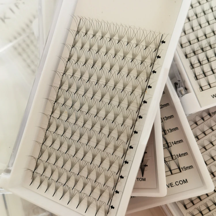 

Mega Volume Lashes Premade 2D3D 4D 5D 6D Eyelashes Extensions Natural, Natural black