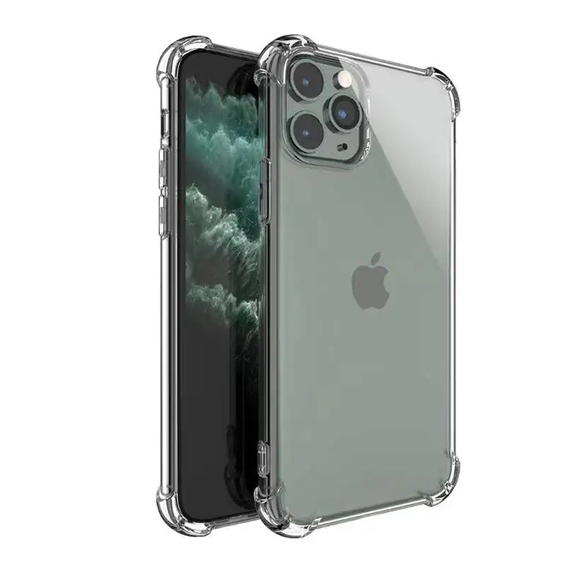 

best selling 2021 for iphone x/xs cell phone shockproof acrylic hard transparent tpu case for iphone 13 12 11 pro max case clear