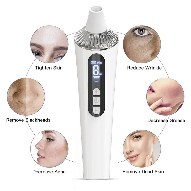 

OEM ODM Pore Blackhead Remover With Camera WiFi Visible Facial Pimple Popper Blackhead Extractor Tool