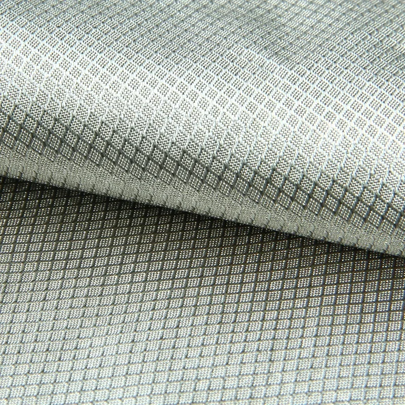 

RFID Blocking Conductive EMF Protective Woven Pure 100% Silver Faraday Fabric