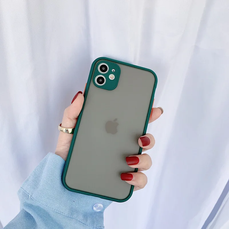 

For Iphone 13 12 11 Huawei Cover Mobile Phone Accessories For Samsung S21 Manufacturing Car Shockproof Mobile Phone Case, Transparent/gray/purple/blue