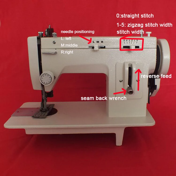 Heavyduty Ultrafeed Basic Walking Foot Sewing Machine Buy Domestic