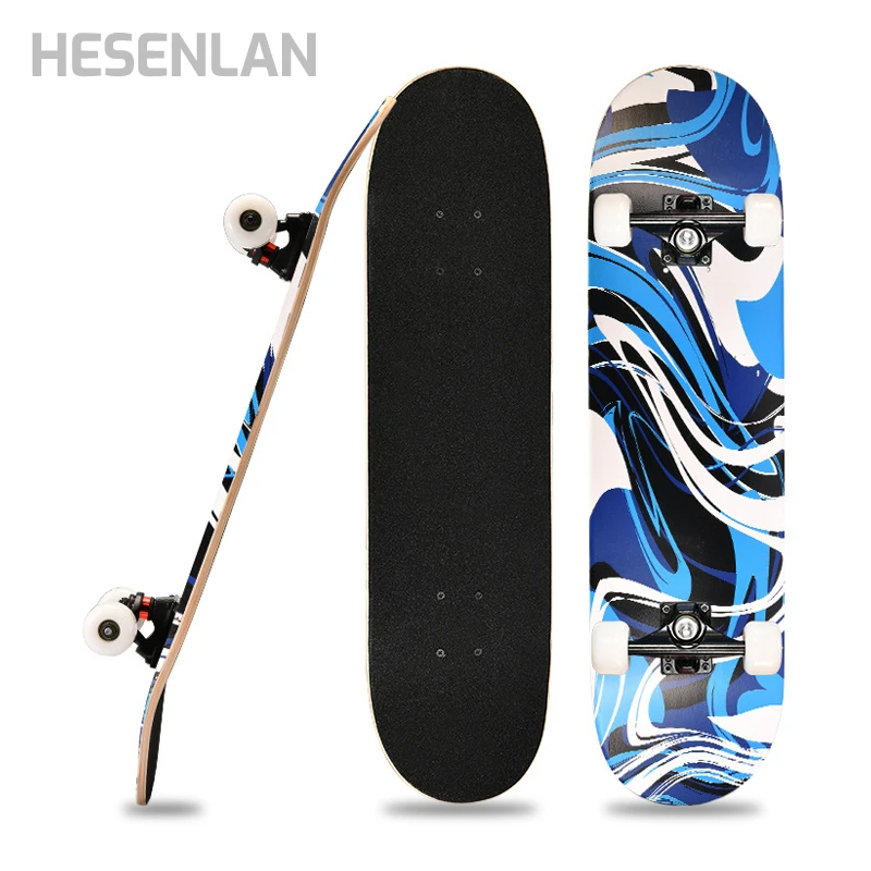 

SB-0001 Skateboard (U-shaped design, 8-layer maple board, full color pattern)