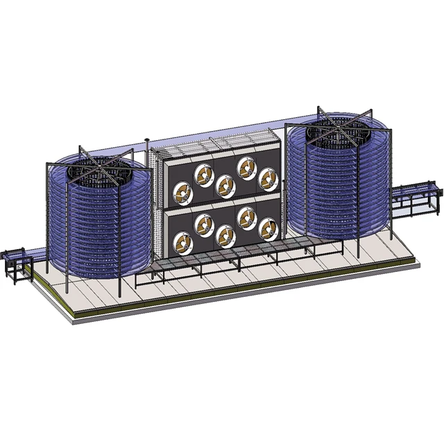 
IQF shrimp spiral freezer 