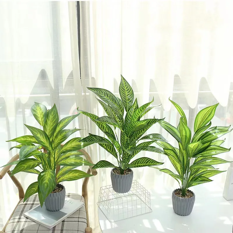 

Artificial bonsai small mini plants, Green