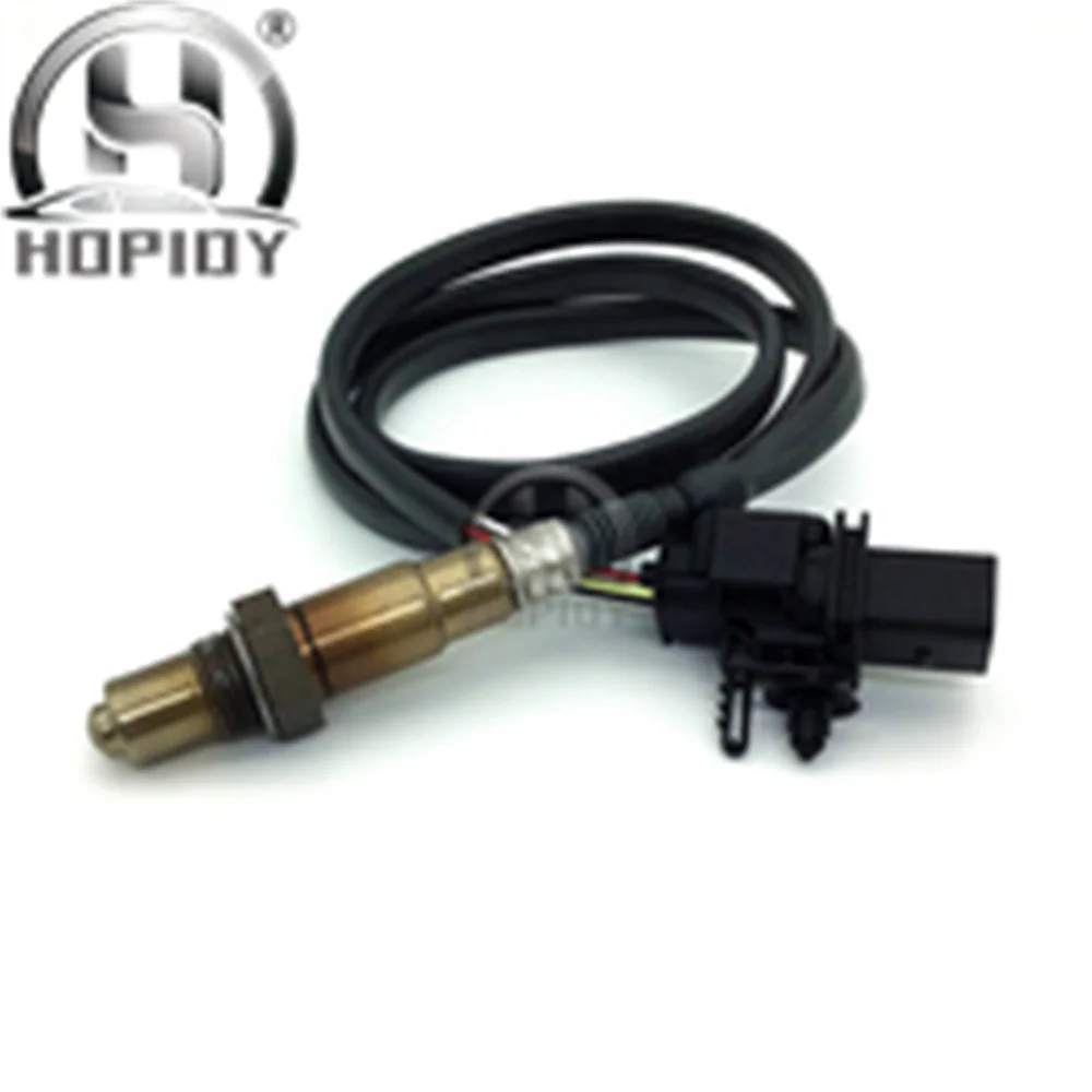 

HopidyAUTOPATRS New 0258017025 Lambda O2 Exhaust Gas Oxygen Sensor For VW Skoda Audi LSU 4.9 Wire Band OE#0 258 017 025