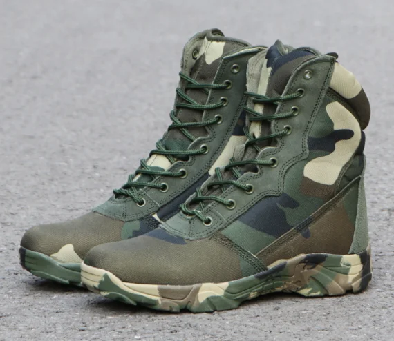 

Manufacturer High Quality outdoor hiking Military Combat Tactical shoes, Customized color
