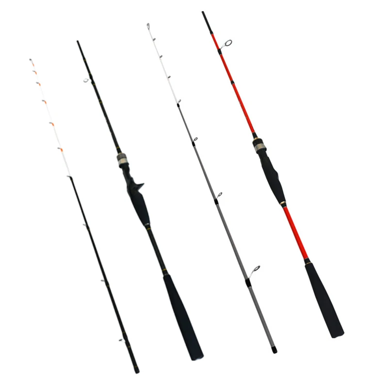 

Factory price 2 sections 1.68m carbon fiber spinning squid octopus fishing pole, Pictures