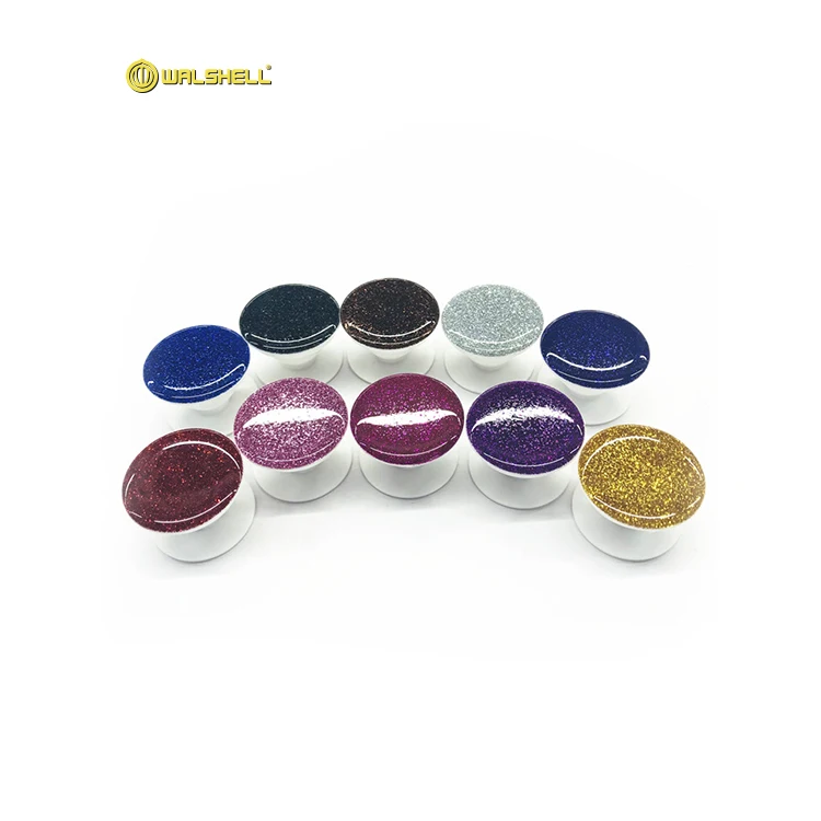 

Glitter Telescopic Airbag Tablet Mobile Phone Bracket Expandable Grip Phone Holder for iphone for Samsung, Any color is available