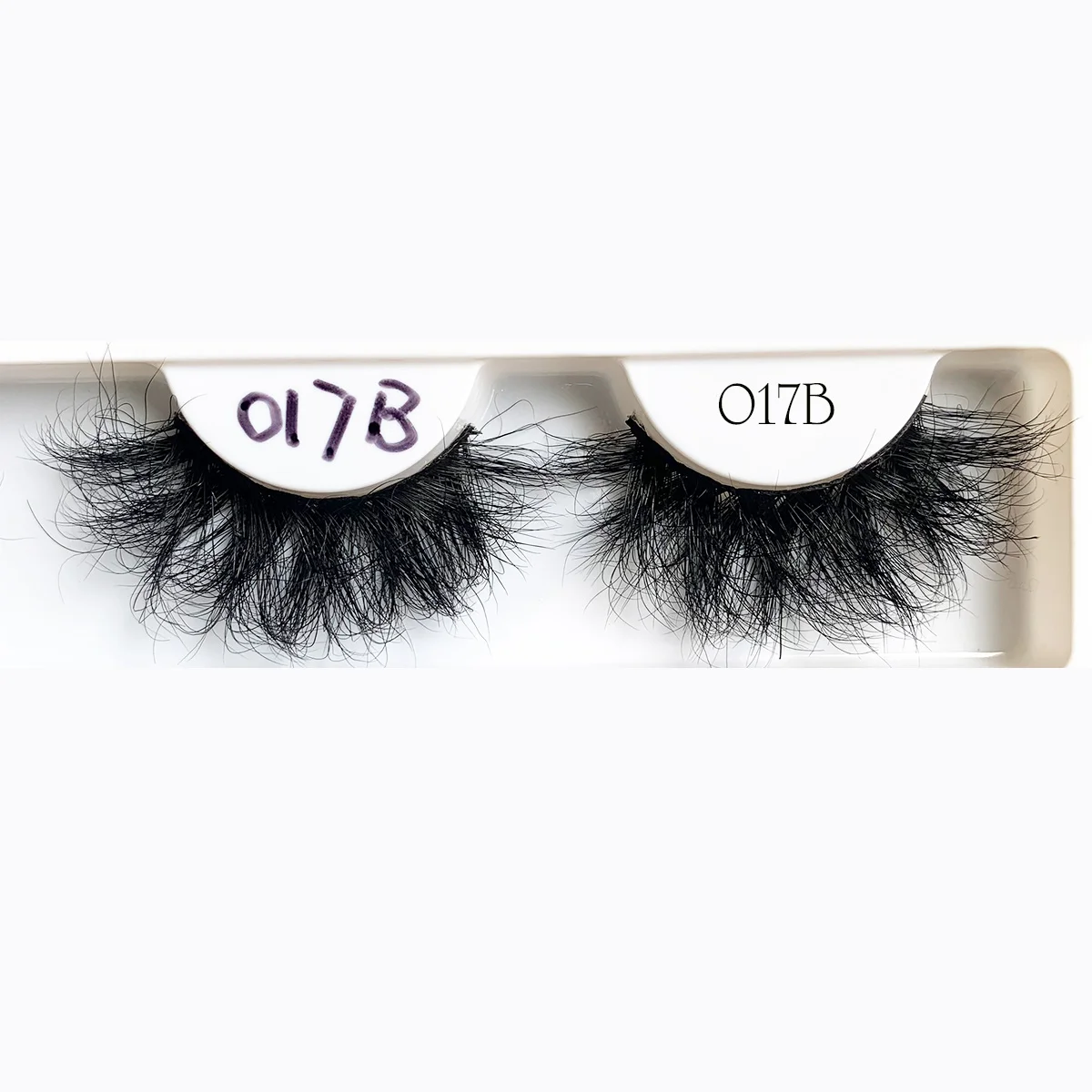 

fluffy siberian mink eye lashes 20mm strip minks bulks with case