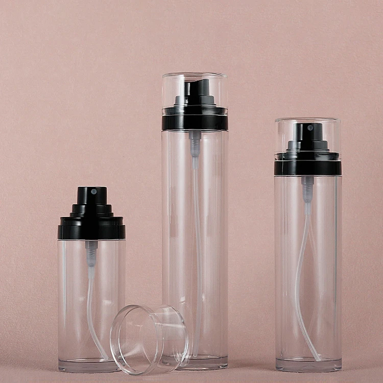 

Empty PET Plastic Perfume Refillable Spray Bottles 50ml 80ml 100ml Fine Mist Sprayer Pump Travel Dispenser bottle
