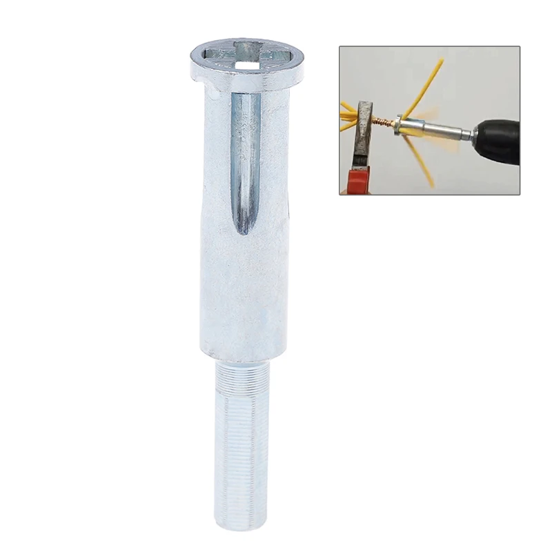 

Quick Electrical Cable Connector Automatic Twisting Wire Stripping Stripper Twister 2.5/4 Square Universal Wire Twisting Tool