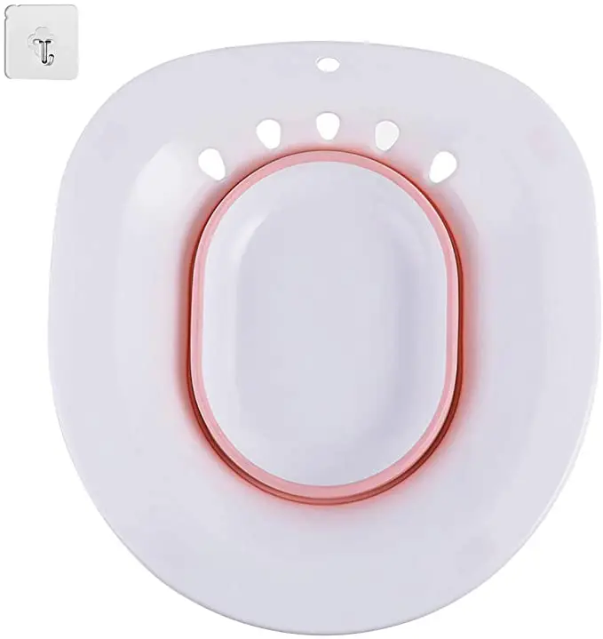 

Designed for Soothing and Relieving Perineal & Hemorrhoid Inflammation Postpartum Care & Yoni Steam Sitz Bath for Toilet Seat, As picture