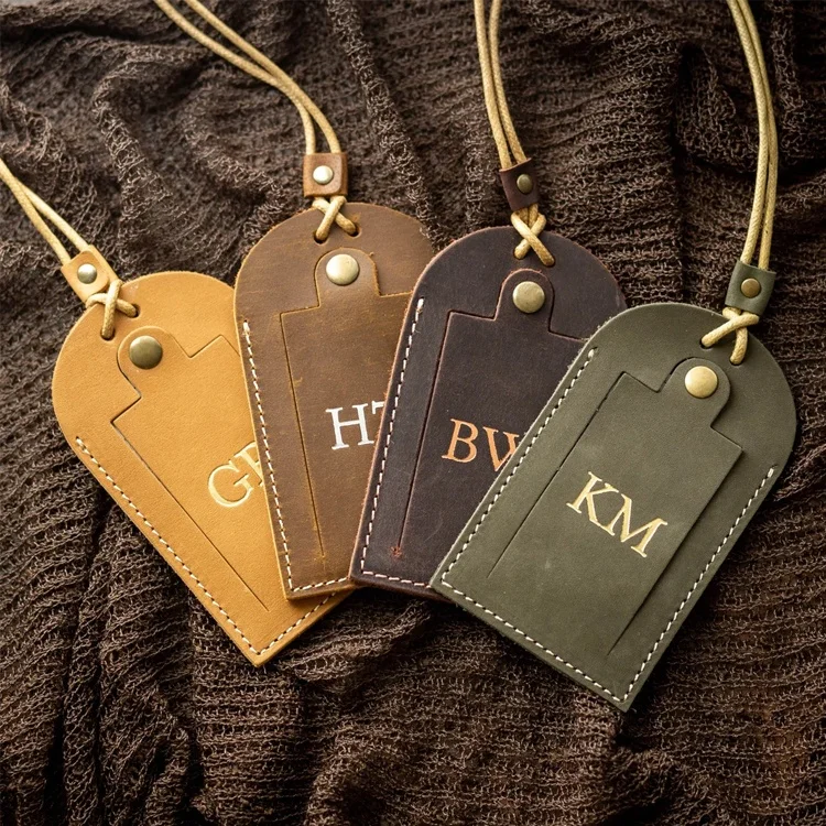 

Customized Luggage Tags Groomsmen Wedding Party Favor Traveler Gifts Leather Engraved Luggage Tag Travel Bag Name Tag