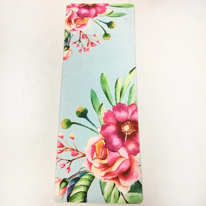 

Eco Friendly Durable Yoga Mat 6mm Suede Yoga Mat For Women