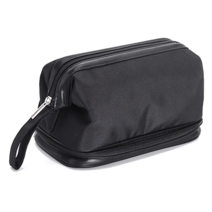 

Hot Sale Nylon Cosmetic Bag Makeup Pouch Bag Mens Toiletry Bag Wholesale, 6 colors
