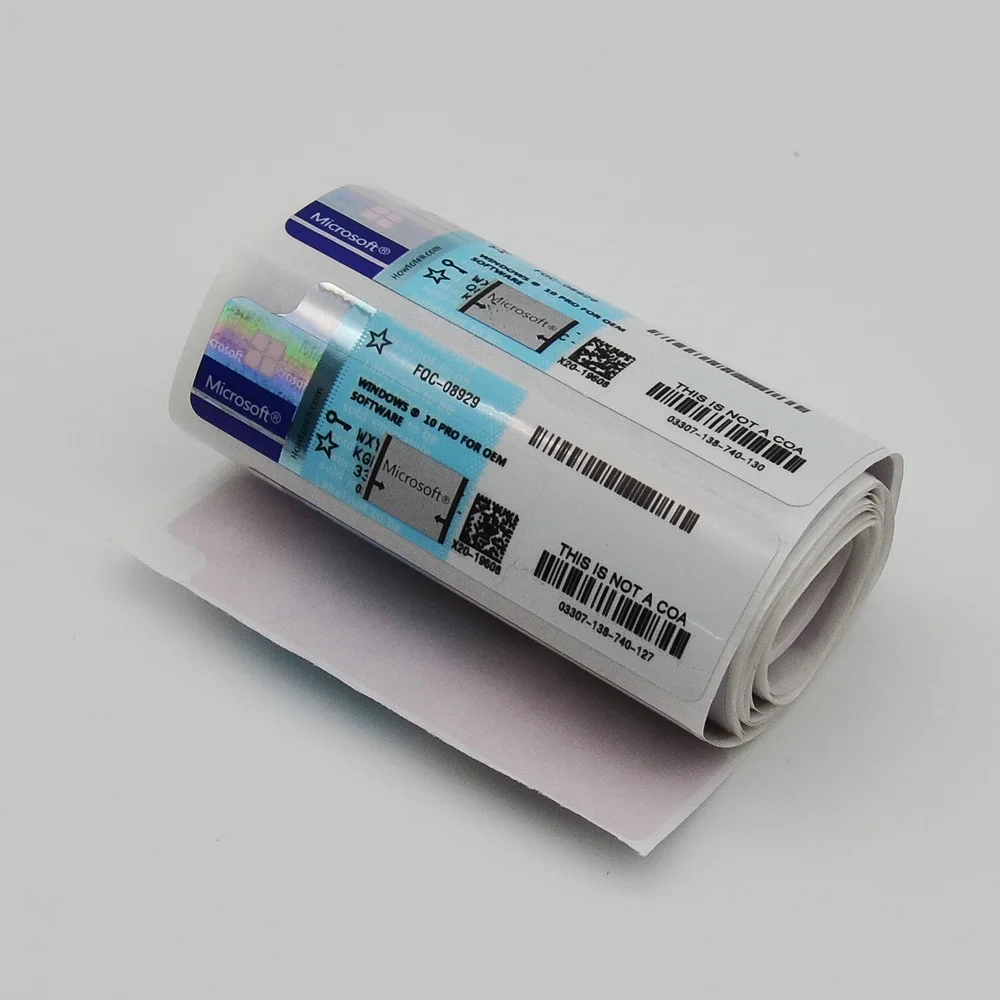 

Microsoft online activitaion Win 10 Professional Coa Sticker Windows 10 pro /home in software Windows in software