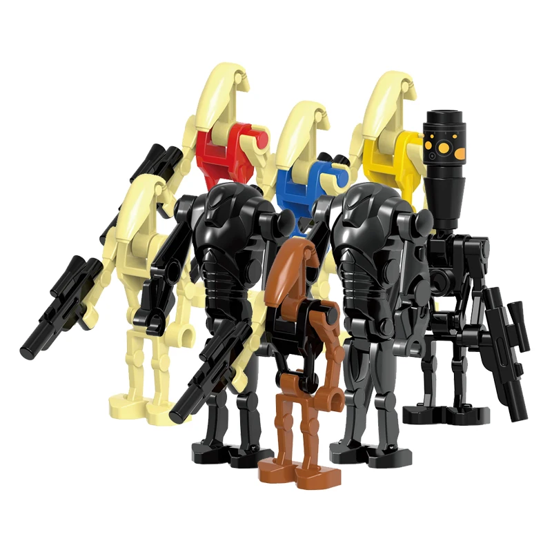 

G0111 SW Wars Series Super Battle Droid IG-88 Storm Clone Trooper Mini Plastic Building Block Figure Children Collect DIY Toy