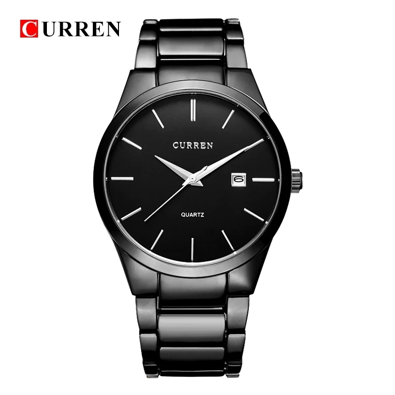 

CURREN 8106 Luxury Brand Analog sports Wristwatch Display Date Men's Quartz Watch Business Watch Men Watch