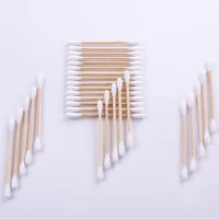 

Alcohol Ear Cleaning Spiral Bamboo Cotton Buds Swabs