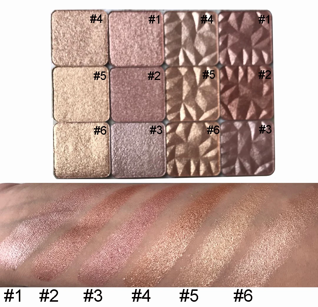 

High Pigment Highlighter Makeup Private Label with Small Quantity to Private Label